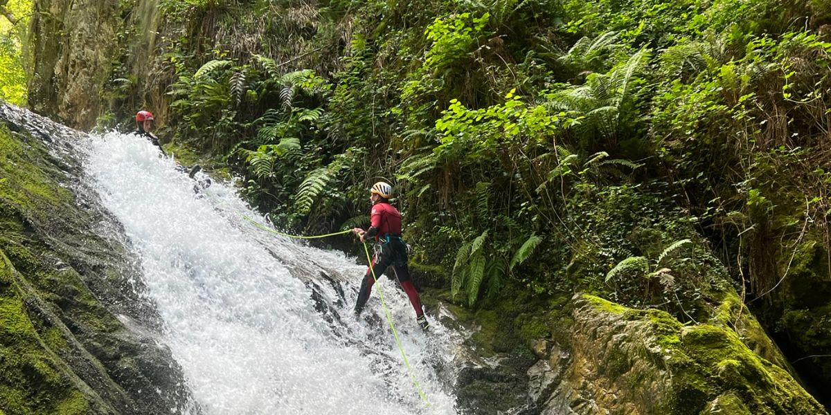 Barranquismo con niños