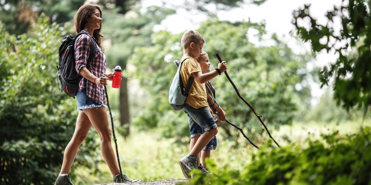 Senderismo con niños
